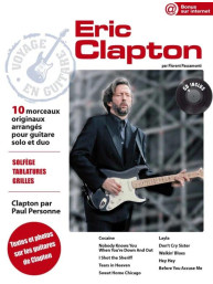 Voyage en Guitare: Eric Clapton (noty, tabulatury na kytaru)(+audio)