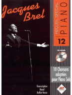 Spécial Piano 12: Jacques Brel (noty na klavír)(+audio)