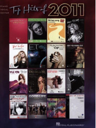 Top Hits of 2011 (noty na klavír, zpěv, akordy)
