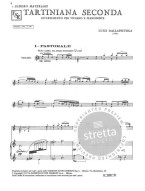 Luigi Dallapiccola: Tartiniana Seconda 1955-1956 (noty na housle, klavír)