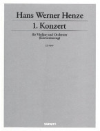 Hans Werner Henze: 1. Konzert (noty na housle, klavír)