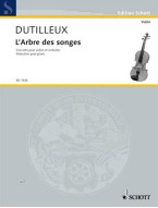 Henri Dutilleux: L'Arbre des songes (noty na housle, klavír)