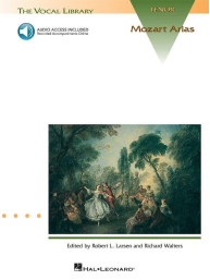 Mozart Arias for Tenor (noty na zpěv)(+audio)