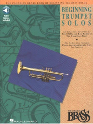 Canadian Brass Book Of Beginning Trumpet Solos (noty na trubku, klavír)(+audio)
