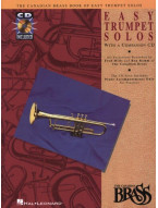 Canadian Brass Book of Easy Trumpet Solos (noty na trubku, klavír)(+audio)