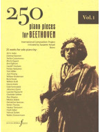 250 Piano Pieces For Beethoven - Vol. 1 (noty na klavír)