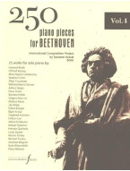 250 Piano Pieces For Beethoven - Vol. 4 (noty na klavír)