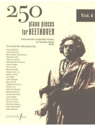 250 Piano Pieces For Beethoven - Vol. 4 (noty na klavír)