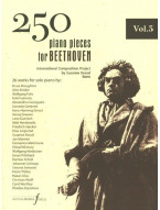 250 Piano Pieces For Beethoven - Vol. 5 (noty na klavír)