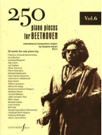 250 Piano Pieces For Beethoven - Vol. 6 (noty na klavír)