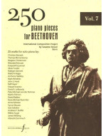 250 Piano Pieces For Beethoven - Vol. 7 (noty na klavír)