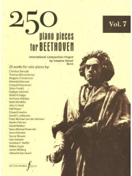 250 Piano Pieces For Beethoven - Vol. 7 (noty na klavír)