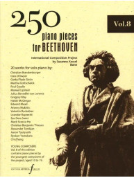 250 Piano Pieces For Beethoven - Vol. 8 (noty na klavír)