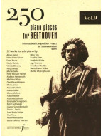 250 Piano Pieces For Beethoven - Vol. 9 (noty na klavír)