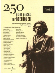 250 Piano Pieces For Beethoven - Vol. 9 (noty na klavír)
