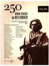 250 Piano Pieces For Beethoven - Vol. 10 (noty na klavír)