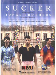Jonas Brothers: Sucker (noty na klavír, zpěv, akordy)