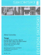 Alfred Schnittke: Tango (noty na housle, klavír)