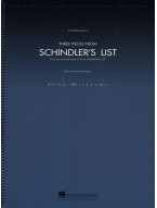 John Williams: 3 Pieces from Schindler's List (noty pro symfonický orchestr, partitura)