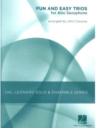Fun and Easy Trios for Alto Saxophone (noty pro 3 altsaxofony)