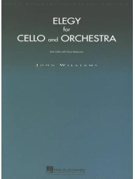 John Williams: Elegy for Cello and Orchestra (noty na violoncello, klavír)