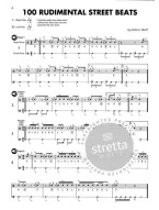 128 Rudimental Street Beats, Rolloffs, and Parade-Song Parts (noty na bicí)(+audio)