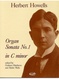Herbert Howells: Sonata No.1 In C Minor (noty na varhany)