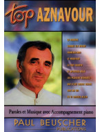 Charles Aznavour: Top Aznavour (noty na klavír, zpěv, akordy)