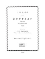Antonio Vivaldi: Concert En Mi Mineur (noty na violoncello, klavír)