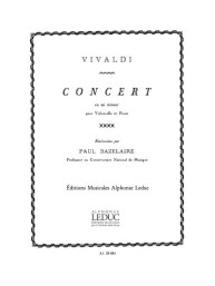 Antonio Vivaldi: Concert En Mi Mineur (noty na violoncello, klavír)