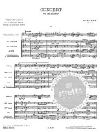 Antonio Vivaldi: Concerto in E minor (noty na violoncello, smyčcový kvartet)