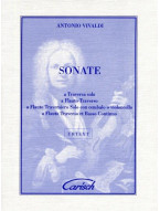 Antonio Vivaldi: Sonate for Flute and Continuo (noty na příčnou flétnu)