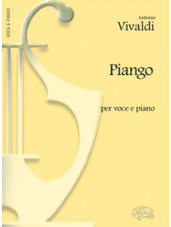 Antonio Vivaldi: Piango (noty na klavír, zpěv)