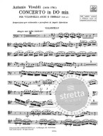Antonio Vivaldi: Concerto In C Minor RV401 (noty na violoncello, klavír)
