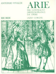 Antonio Vivaldi: Arie Per Contralto-Mezzosoprano Da Opere (noty na klavír, zpěv)