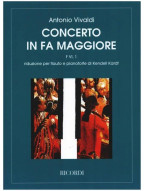 Antonio Vivaldi: Concerto In Fa Maggiore VI No. 1 (noty na příčnou flétnu, klavír)