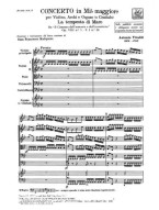 Antonio Vivaldi: Concerto E flat major op.8 no.5 RV253  (noty na housle, smyčce, partitura)