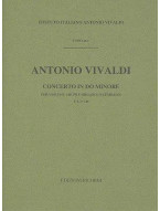 Antonio Vivaldi: Concerto In Do Min. Op.XI N.5 RV 202 (noty na housle, smyčce, partitura)