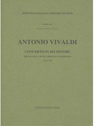 Antonio Vivaldi: Concerto In Do Min. Op.XI N.5 RV 202 (noty na housle, smyčce, partitura)