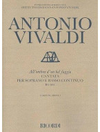 Antonio Vivaldi: All'Ombra D'Un Bel Faggio Rv 649 (noty na klavír, zpěv)