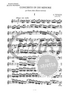 Antonio Vivaldi: Concerto In C Minor RV 441 (noty na zobcovou/příčnou flétnu, klavír)