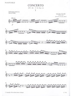 Antonio Vivaldi: Concerto In F Major La tempesta di mare (noty na příčnou flétnu, klavír)