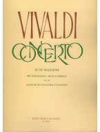 Antonio Vivaldi: Concerto In D Major RV 399 (noty na violoncello, klavír)