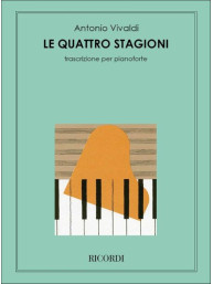 Antonio Vivaldi: Le Quattro Stagioni (noty na sólo klavír)