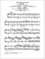 Antonio Vivaldi: Kyrie Rv 587 (noty na klavír, zpěv)