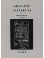 Antonio Vivaldi: Salve Regina RV616 (noty na klavír, zpěv)