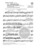 Antonio Vivaldi: Concerto In Mi Maggiore 'La Primavera'  (noty na příčnou flétnu, klavír)