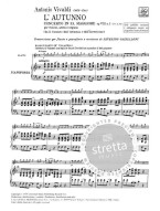 Antonio Vivaldi: Concerto in fa maggiore 'L'Autunno' Rv 293 (noty na příčnou flétnu, klavír)