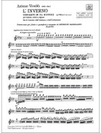 Antonio Vivaldi: Concerto in Fa Minore 'L'Inverno' Rv 297 (noty na příčnou flétnu, klavír)