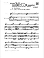 Antonio Vivaldi: Concerto in re maggiore 'Il Gardellino' Rv 428 (noty na příčnou flétnu, klavír)